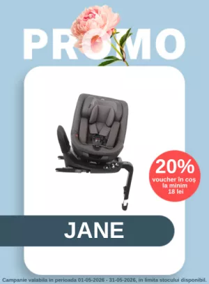 Promotie cu 20% voucher aplicat in cos la Jane