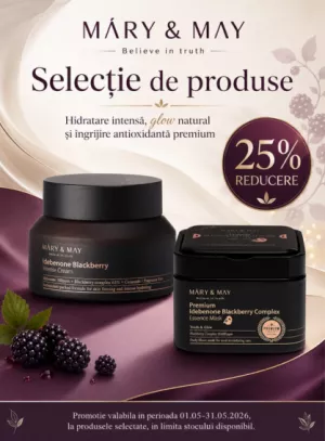 Promotie cu 25% reducere la Mary And May