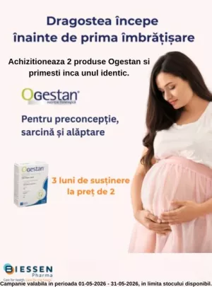 Promotie cu produs promotional la Ogestan 2+1
