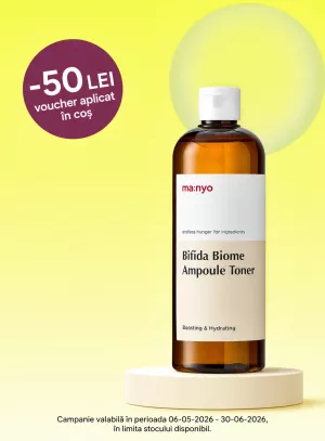 Promotie cu voucher aplicat in cos 50 lei la Manyo