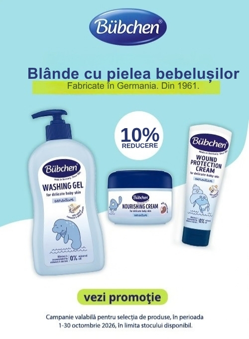 Promotie cu 10% reducere la Bubchen