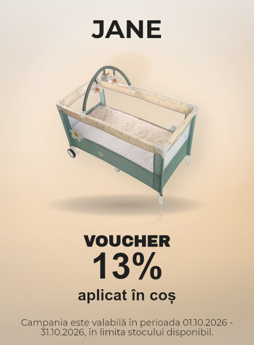 Promotie cu 13% voucher aplicat in cos la Jane