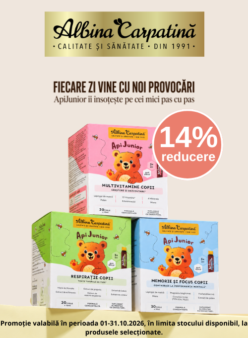 Promotie cu 14% reducere la Albina Carpatina