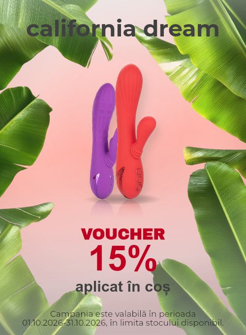 Promotie cu 15% voucher aplicat in cos la California Dream
