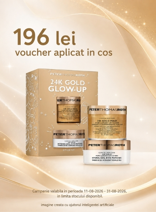 Promotie cu 196 lei voucher aplicat in cos la Peter Thomas Roth