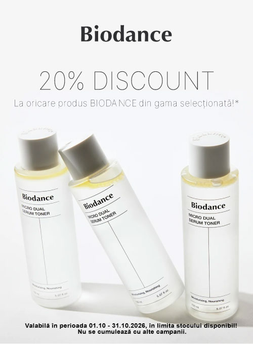 Promotie cu 20% reducere la Biodance