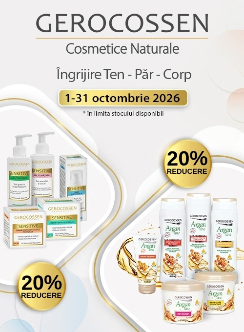 Promotie cu 20% reducere la Gerocossen