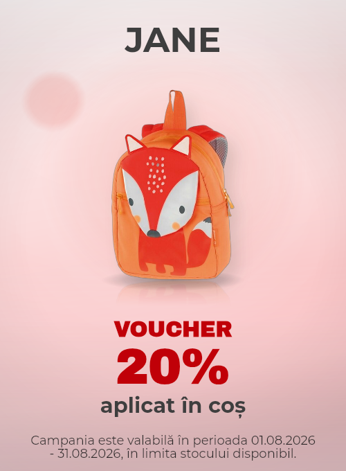 Promotie cu 20% voucher aplicat in cos la Jane