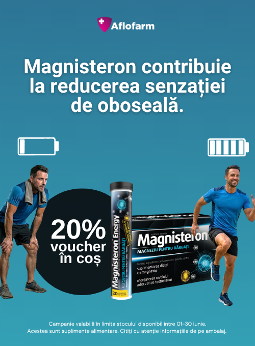 Promotie cu 20% voucher aplicat in cos la Magnisteron