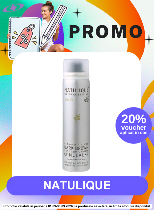 Promotie cu 20% voucher aplicat in cos la Natulique