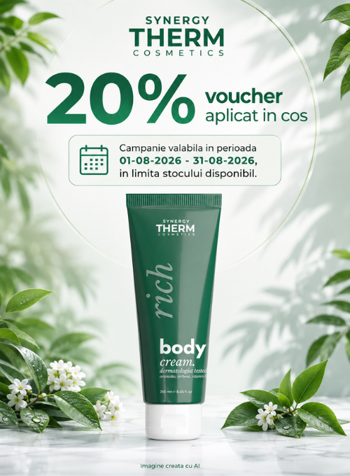 Promotie cu 20% voucher aplicat in cos la Synergy Therm