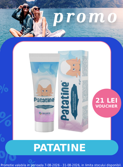 Promotie cu 21 lei voucher aplicat in cos la Patatine