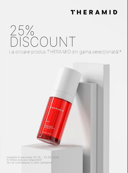 Promotie cu 25% reducere la Theramid