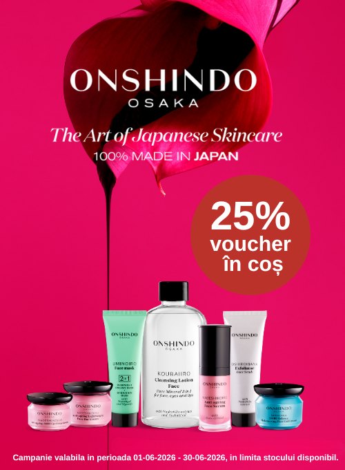 Promotie cu 25% voucher in cos la Onshindo Osaka