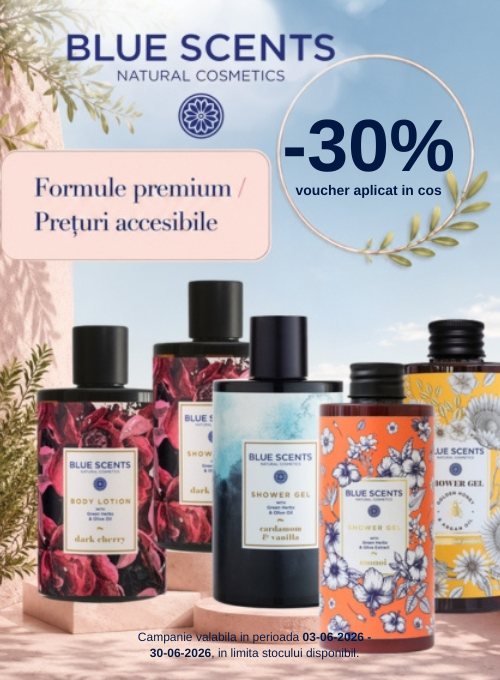 Promotie cu 30% voucher aplicat in cos la Blue Scents