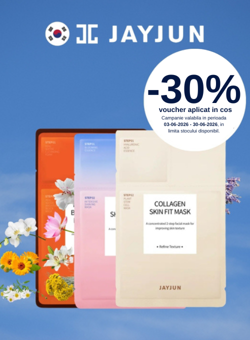 Promotie cu 30% voucher aplicat in cos la Jayjun