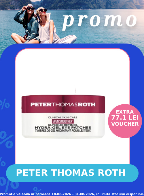 Promotie cu extra voucher aplicat in cos 77.1 lei la Peter Thomas Roth