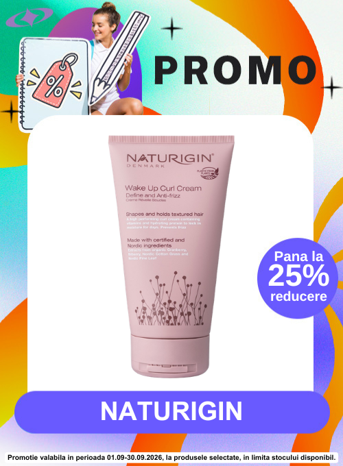 Promotie cu pana la 25% reducere la Naturigin