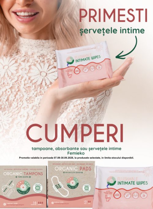 Promotie cu produs bonus la FemiEko