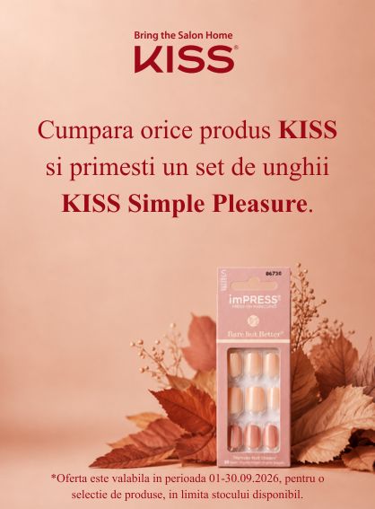 Promotie cu produs bonus la Kiss