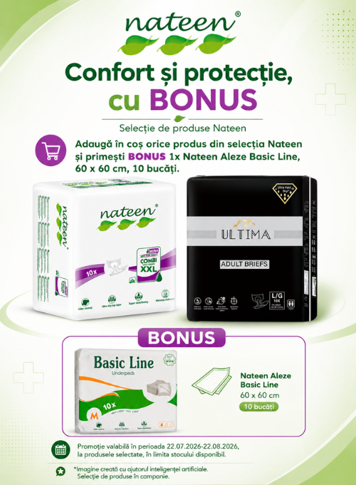 Promotie cu produs bonus la Nateen