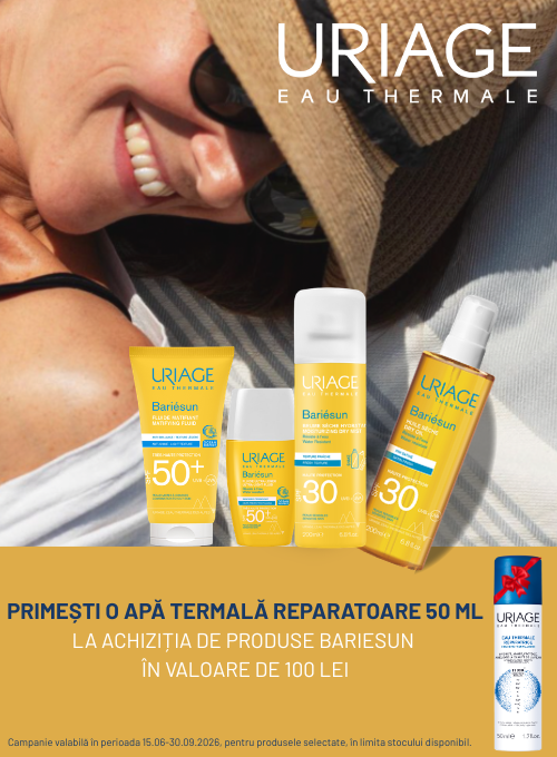 Promotie cu produs bonus la Uriage Bariesun