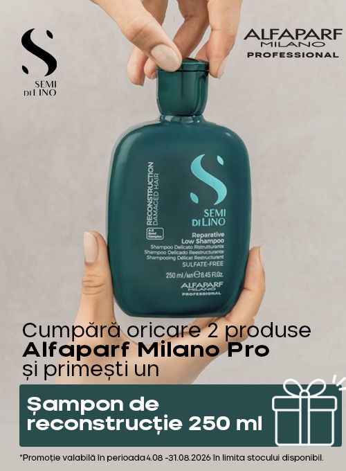 Promotie cu produs promotional Alfaparf