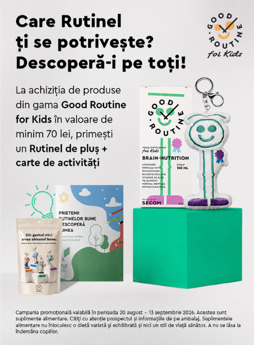 Promotie cu produs promotional Good Routine - Back to School