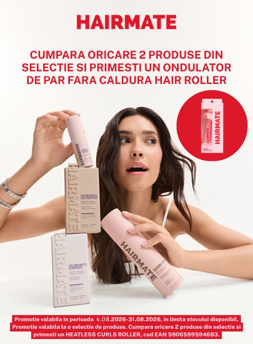 Promotie cu produs promotional Hairmate