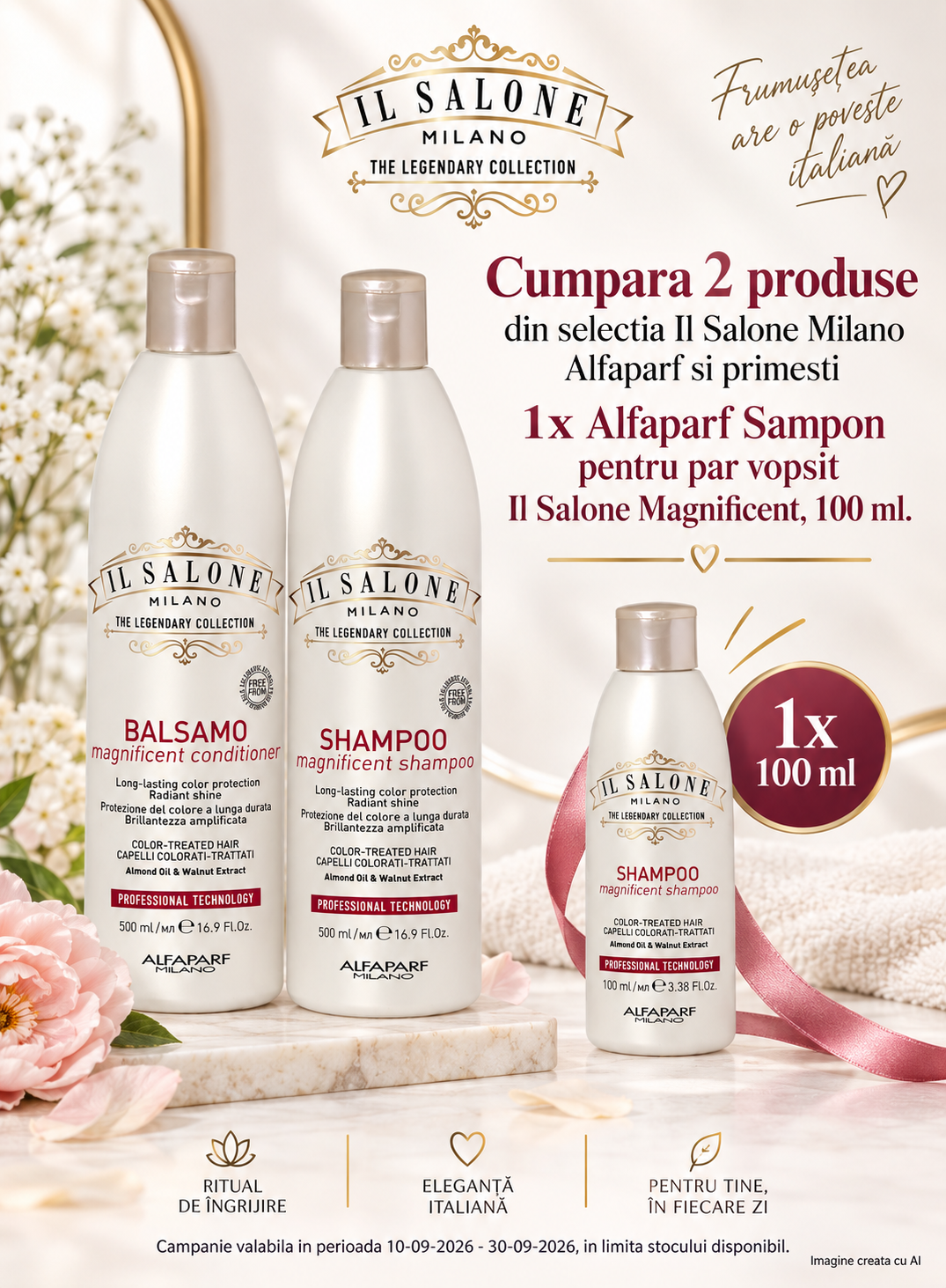 Promotie cu produs promotional Il Salone Milano Alfaparf
