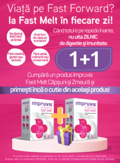 Promotie cu produs promotional Impruvis Fast melt