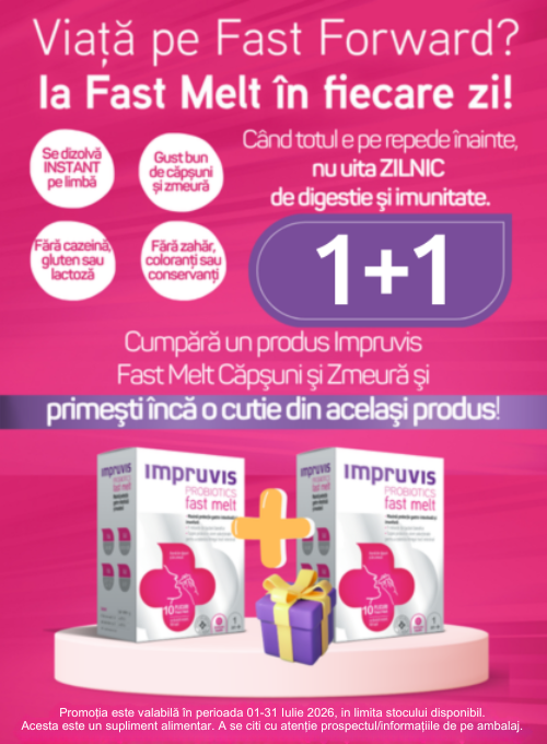 Promotie cu produs promotional Impruvis Fast melt
