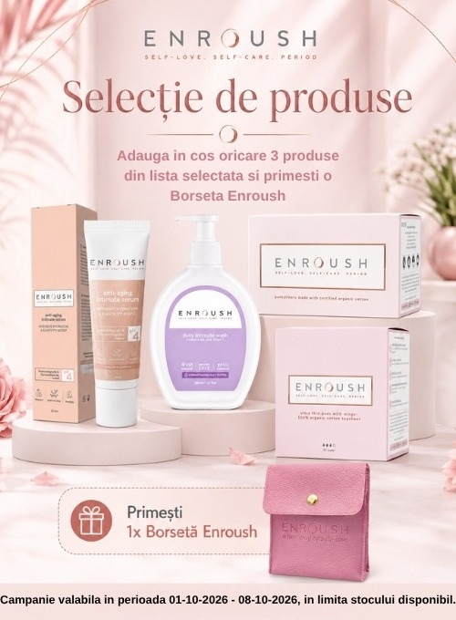 Promotie cu produs promotional la Enroush