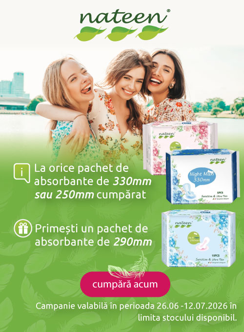 Promotie cu produs promotional la Nateen