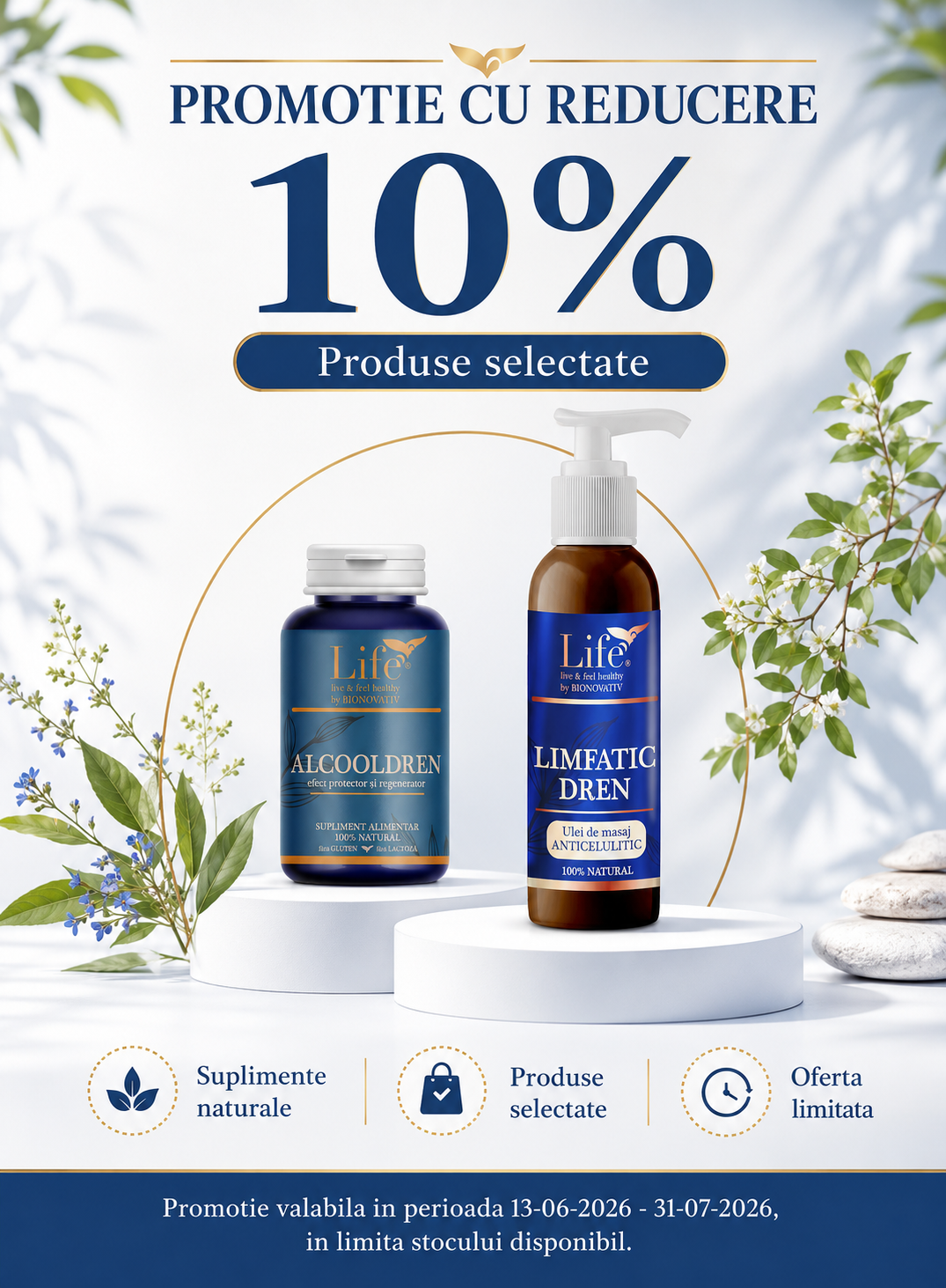 Promotie cu reducere 10% la Bionovativ