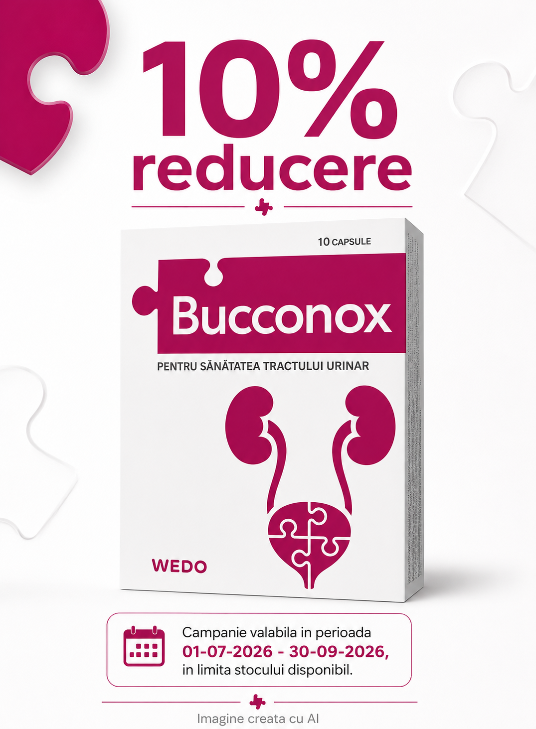 Promotie cu reducere 10% la Bucconox