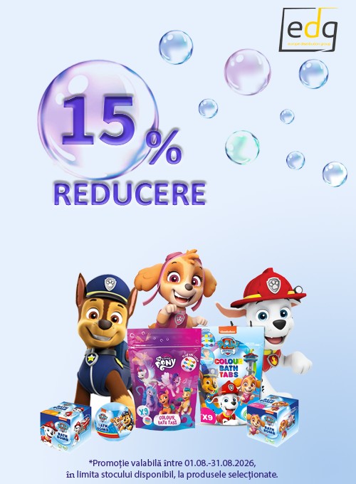 Promotie cu reducere 15% la EDG