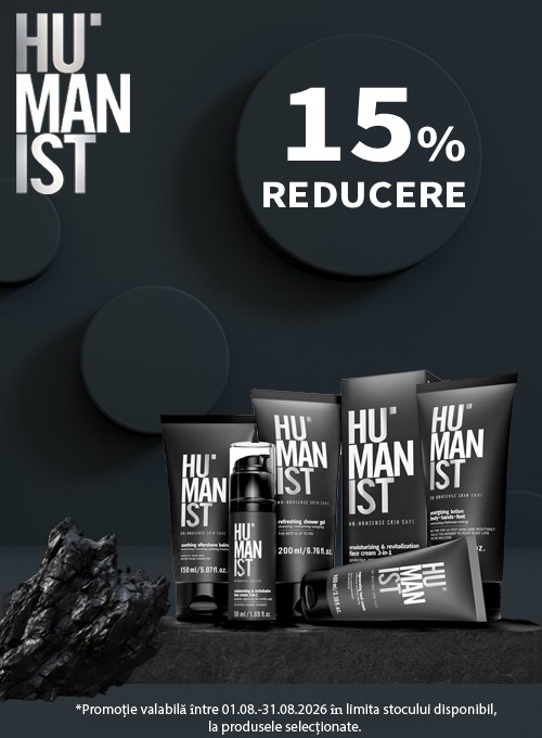 Promotie cu reducere 15% la Humanist