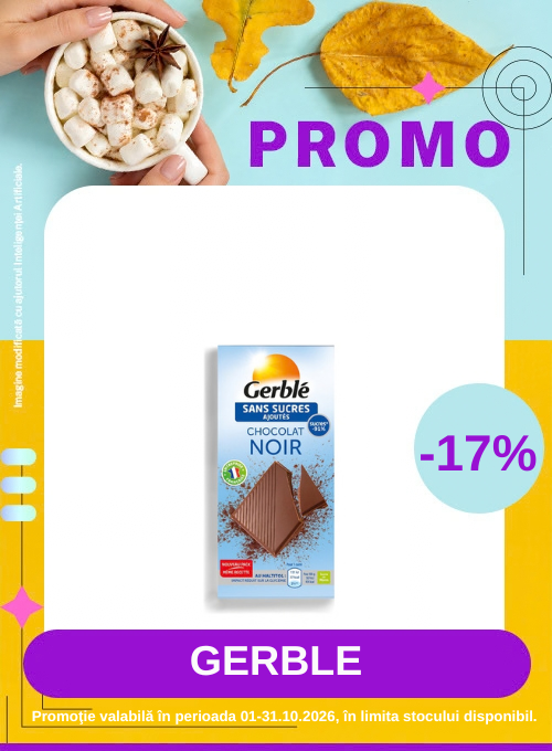 Promotie cu reducere 17% la Gerble