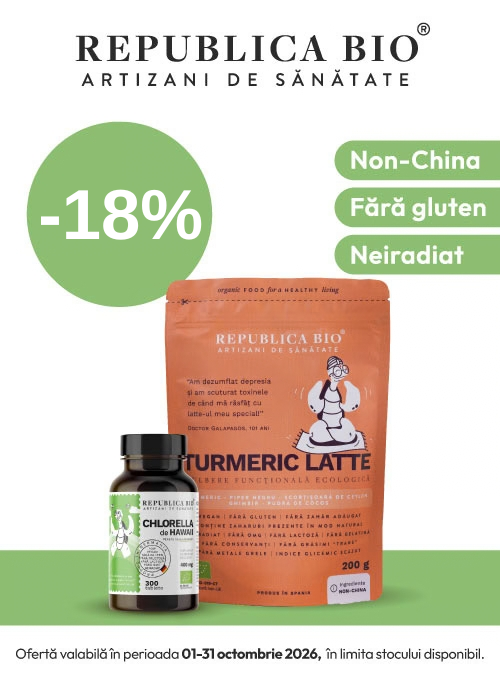 Promotie cu reducere 18% la Republica Bio