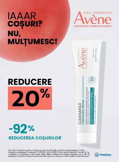 Promotie cu reducere 20% la Avene