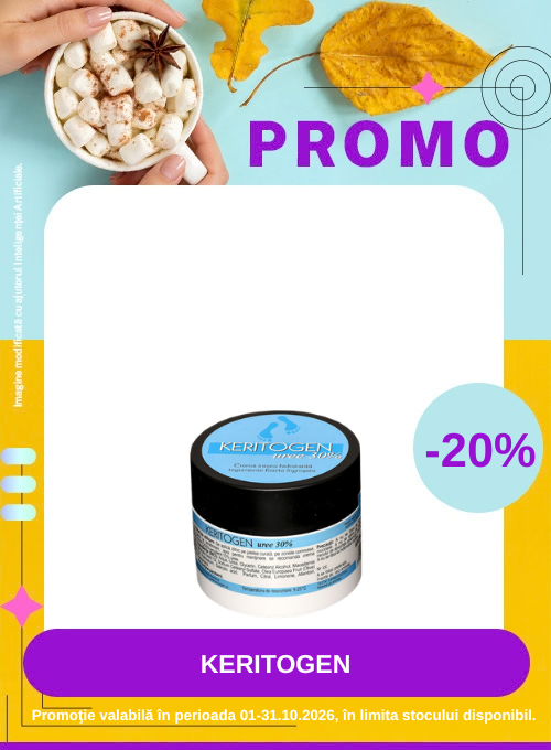 Promotie cu reducere 20% la Keritogen