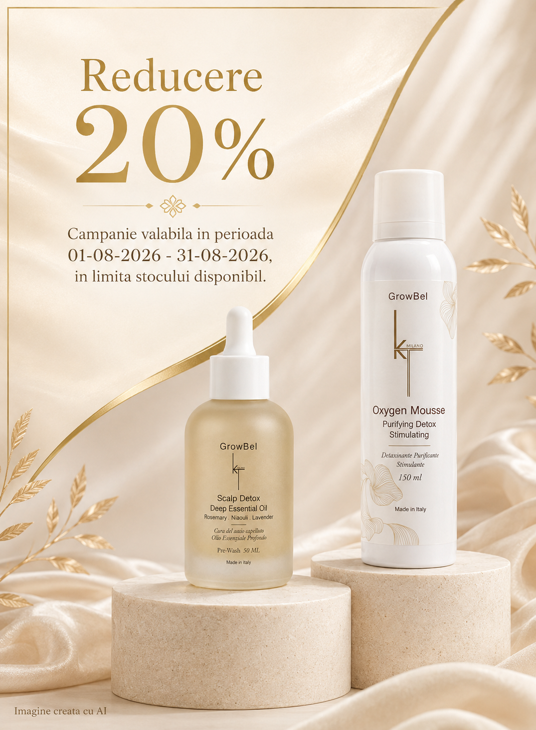 Promotie cu reducere 20% la Kt Milano