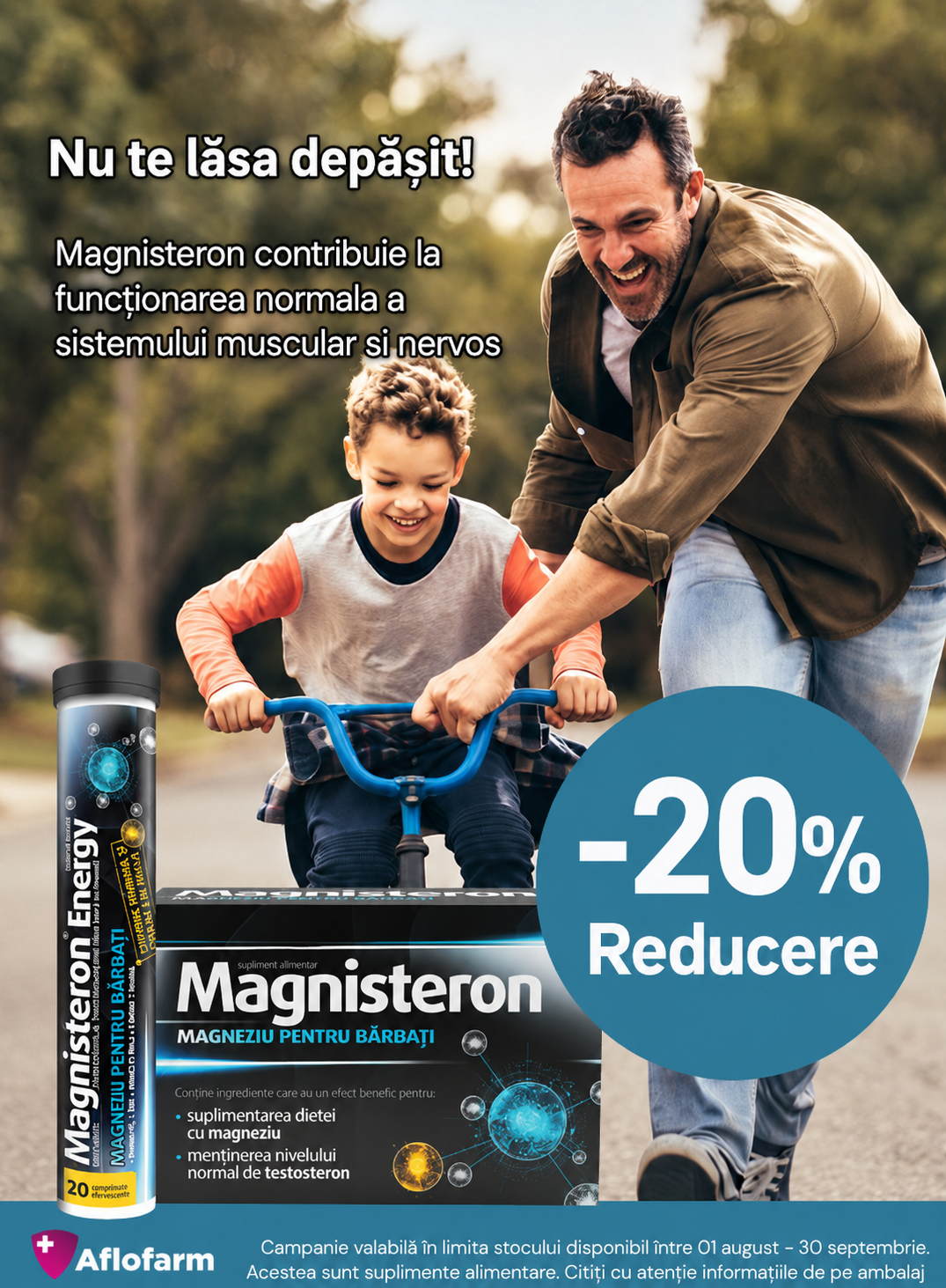 Promotie cu reducere 20% la Magnisteron