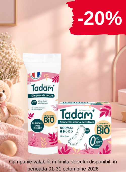 Promotie cu reducere 20% la Tadam