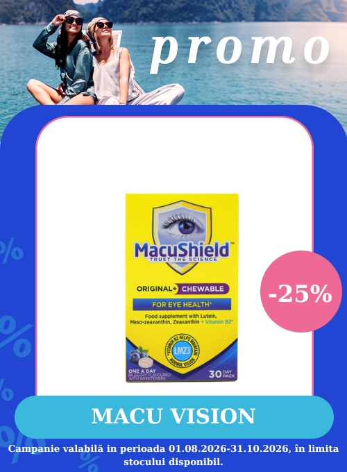 Promotie cu reducere 25% la Macu Vision