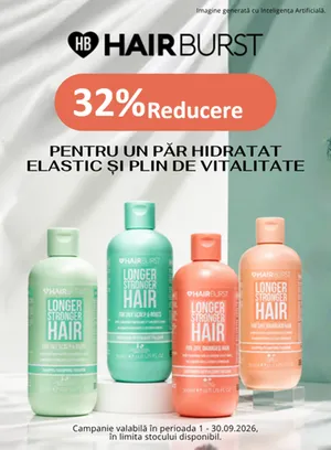 Promotie cu reducere 32% la Hairburst