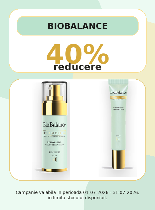 Promotie cu reducere 40% la Bio Balance
