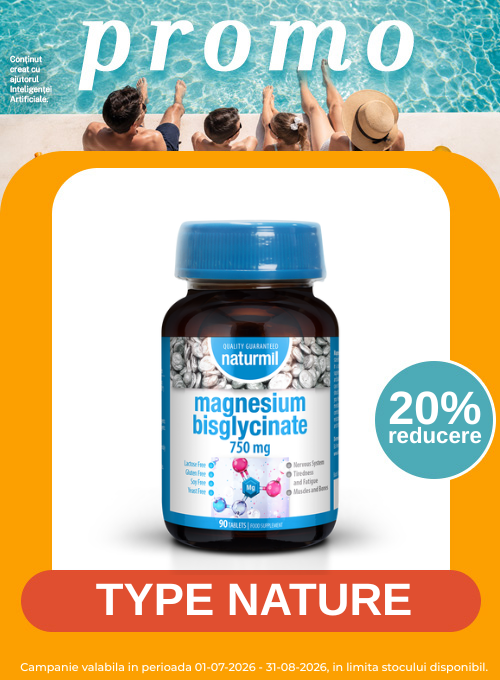 Promotie cu reducere de 20% la Type Nature
