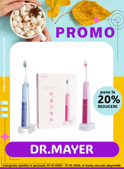 Promotie cu reducere de pana la 20% la Dr.Mayer